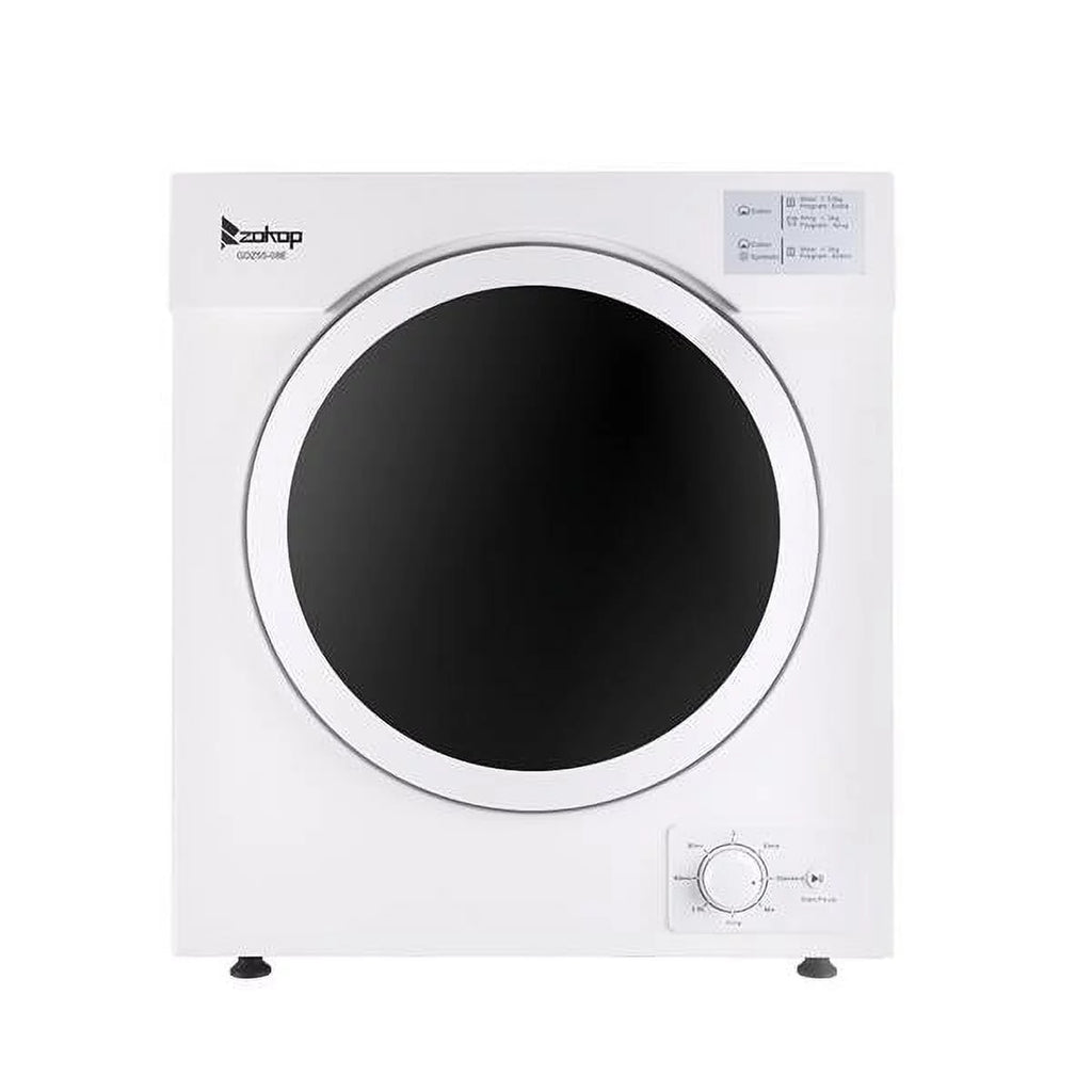 Cotton-White 5.5kg Drum Dryer J1008