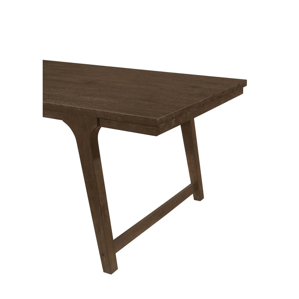 Brown 6 Seater Hardwood Dining Table F241453