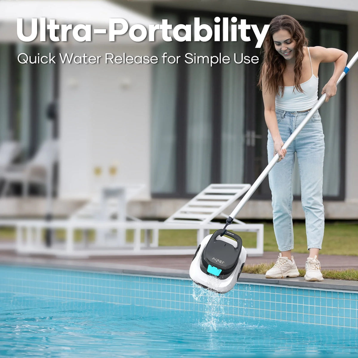 Cordless Robotic Pool Cleaner E891677