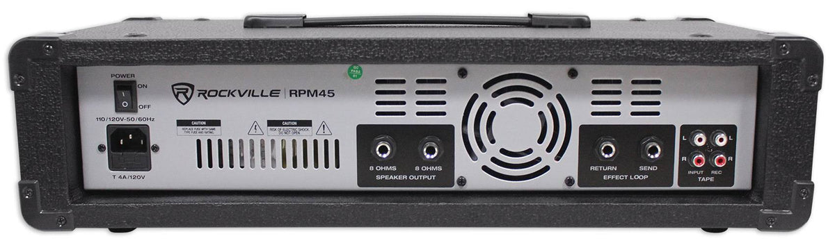 2400W Powered 4-Ch Mixer D326