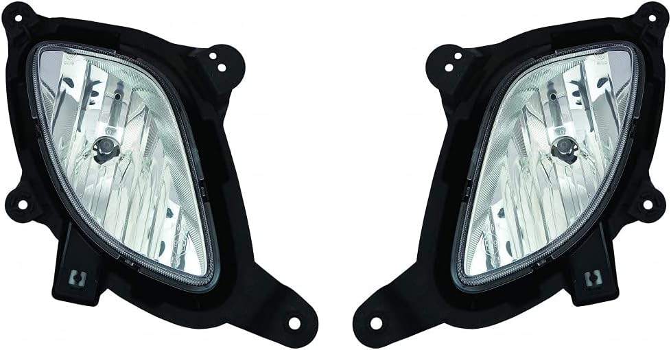 Fog Light Assembly Driver and Passenger Side B614