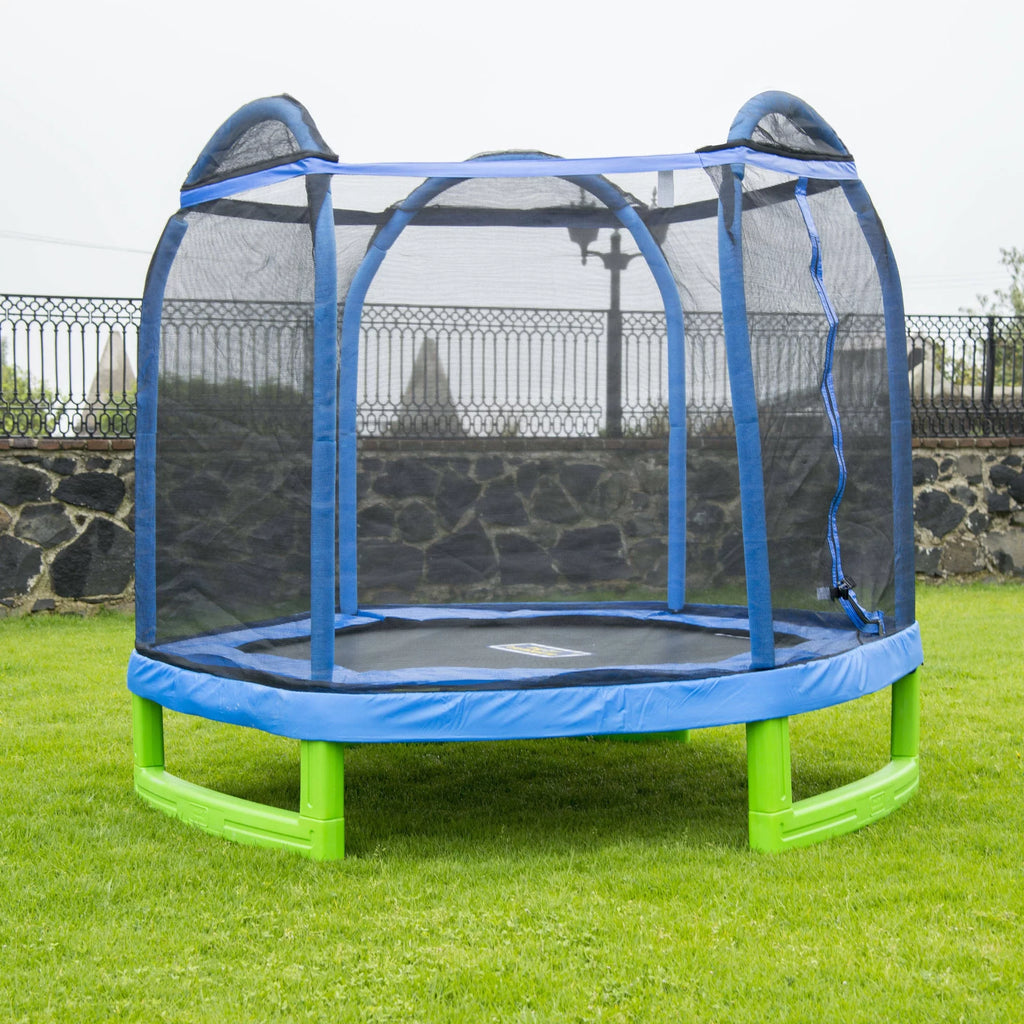7-Foot Hexagon Trampoline for Kids E811
