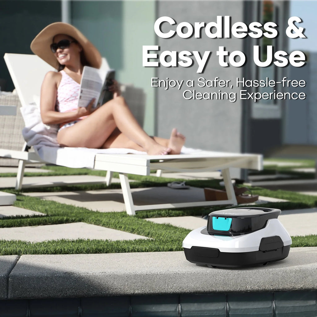 Cordless Robotic Pool Cleaner E891677