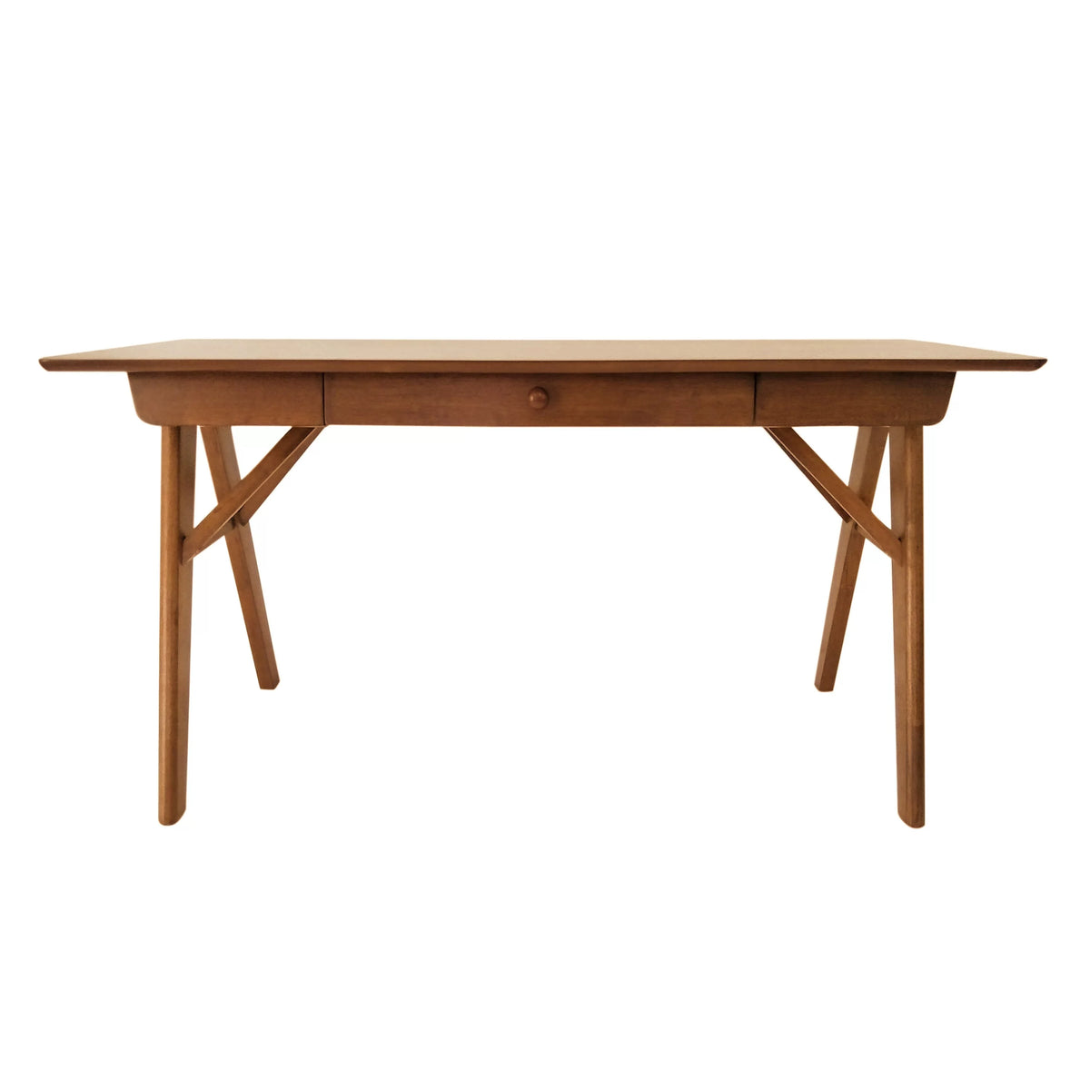 Modern Faux Wood Desk with Veneer O207496