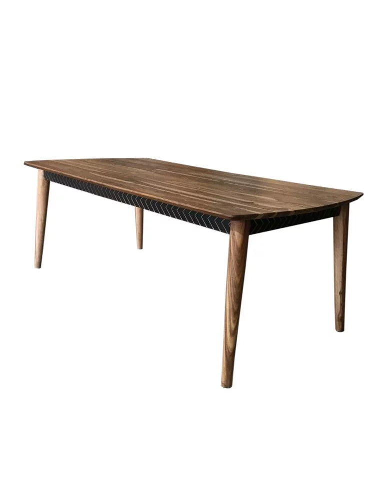Wooden Dining Table Natural Sheesham Q619