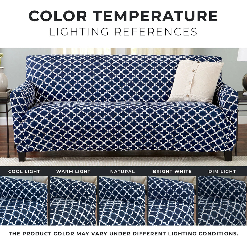 Printed Washable Sofa Slipcover J452