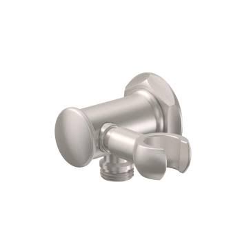 Matte Black Decorative Supply Elbow with Swivel Handshower Holder A676775