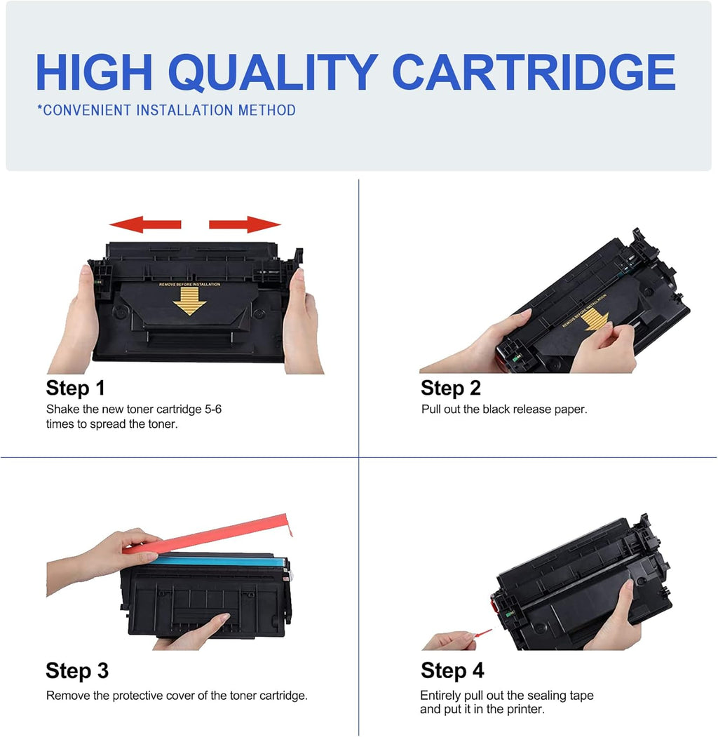 Black 4-Pack Toner Cartridges W830
