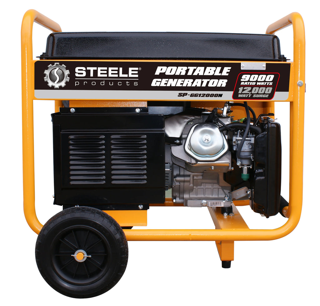 12,000-Watt Gasoline Powered Electric Start Portable Generator E80590
