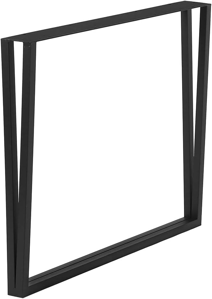 Black Metal Table Legs 28” Height 2 PCS T97496