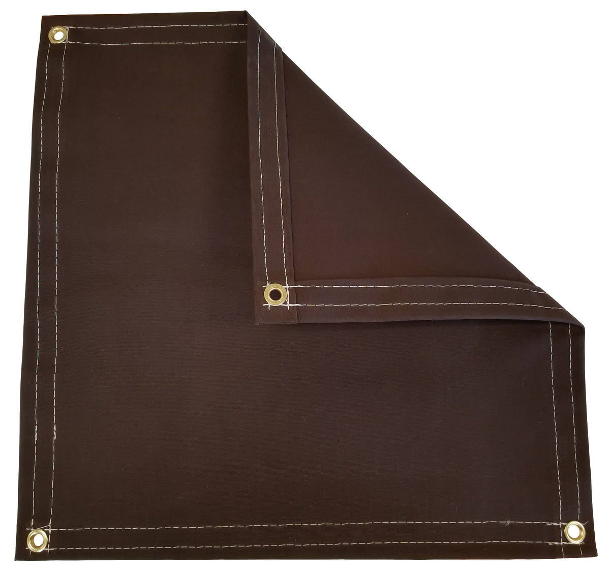 Brown Polyester Canvas Tarp V796