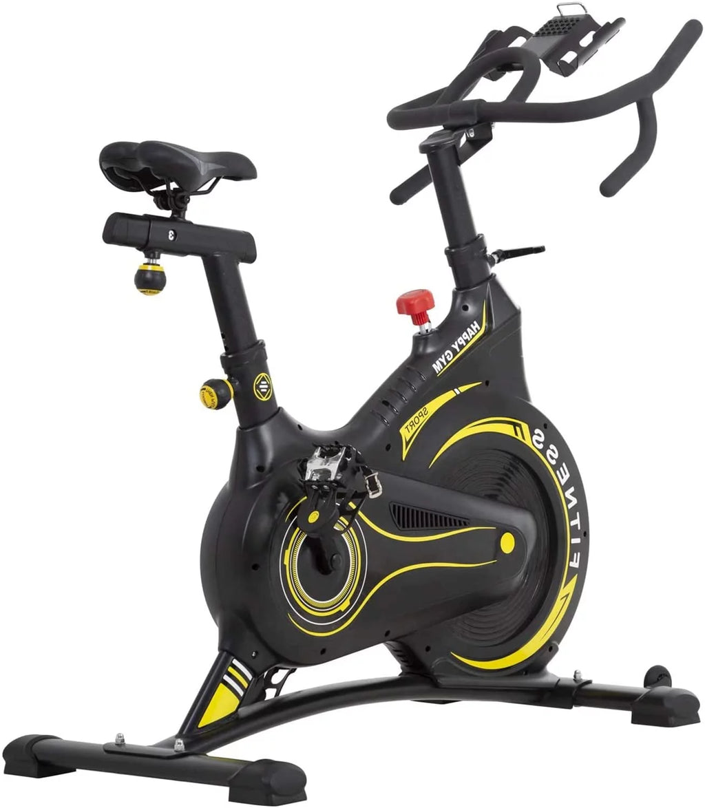 Black Exercise Bike with LCD Display B92225