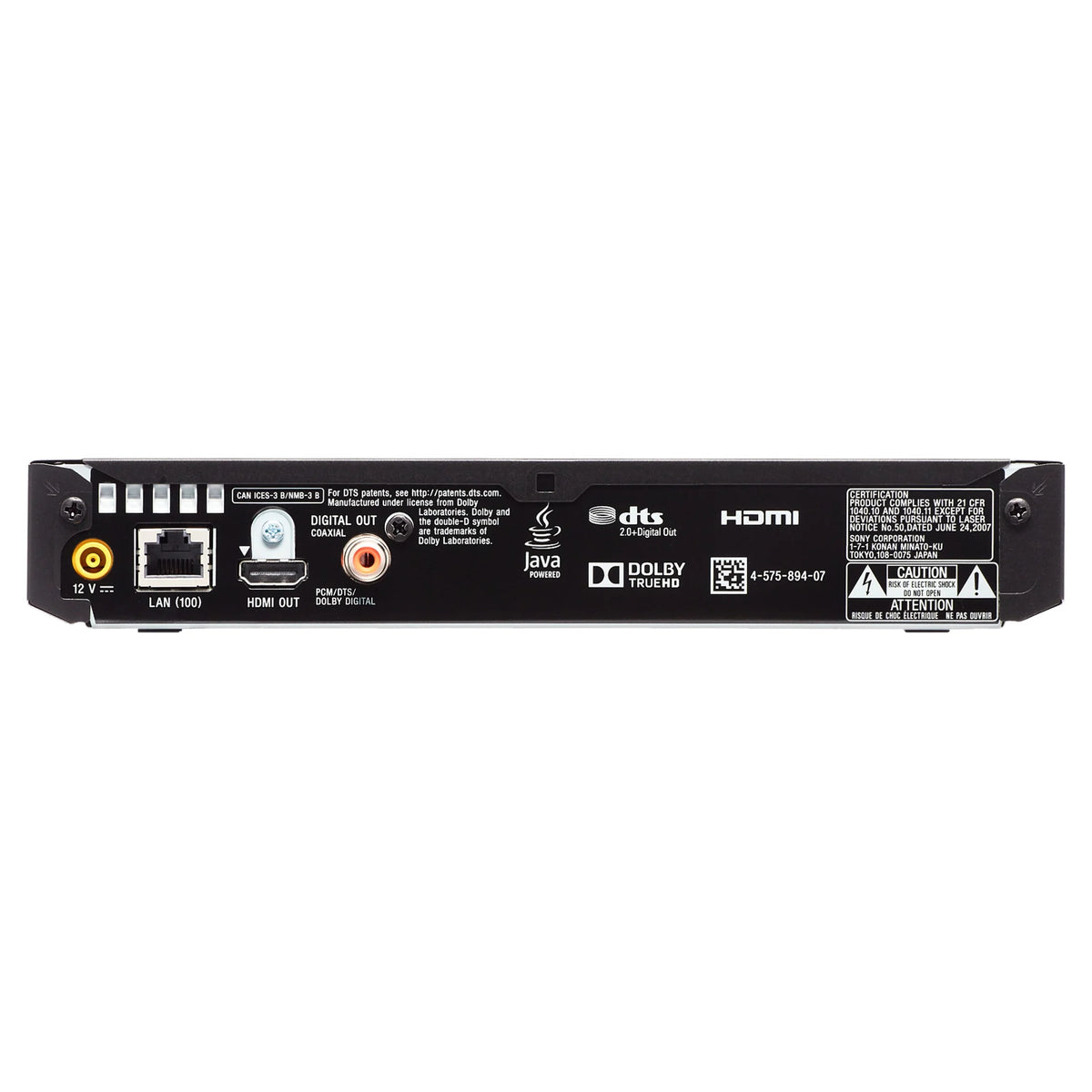 Full HD Blu-ray DVD Player with built-in Wi-Fi Z94823