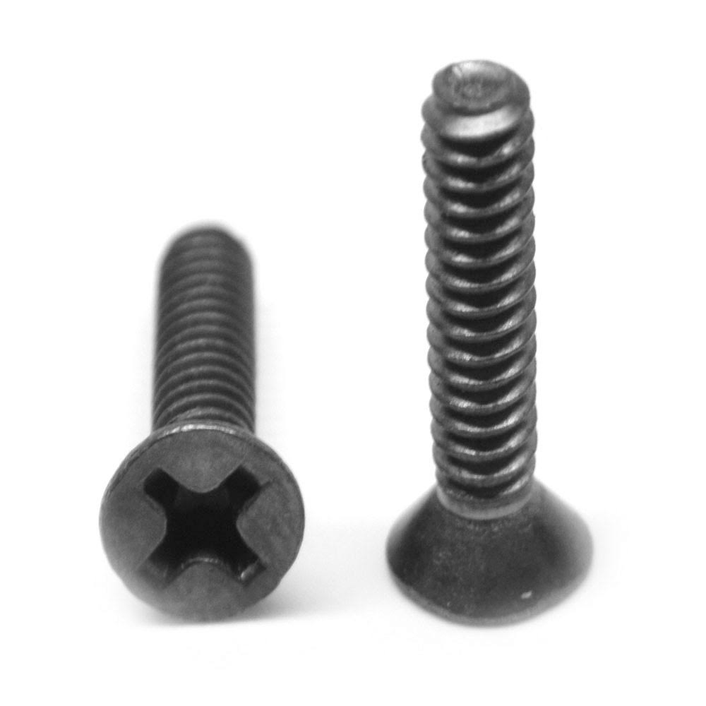 #6-32 x 3/4 Coarse Thread Phillips Flat Head Machine Screw F317