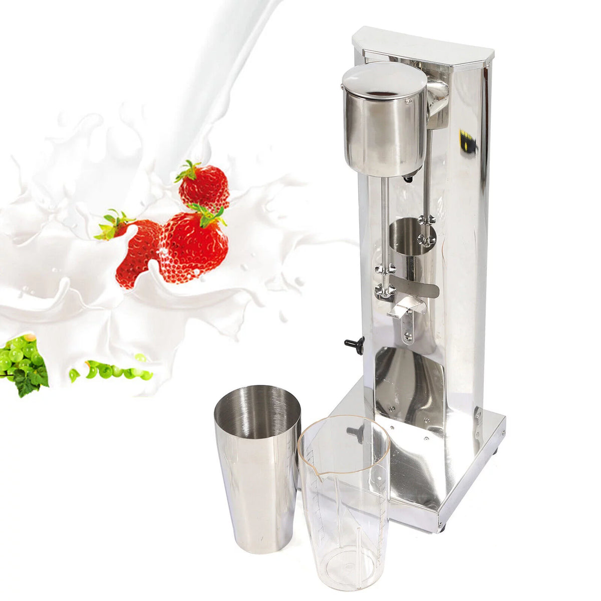 Stainless Steel 180W Electric Milkshake Maker Q91437
