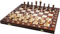 Handmade European Wooden Chess Set with 16 Inch Board Z721