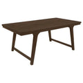 Brown 6 Seater Hardwood Dining Table F241453