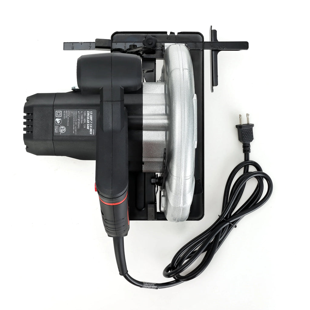 12 Amp Corded 7-1/4 inch Circular Saw J324240