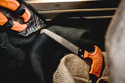 4-Piece Hunting Knife Set with Camo Belt Scabbard D348