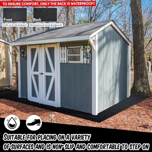Waterproof Non Slip Outdoor Storage Shed Floor Mat B3192