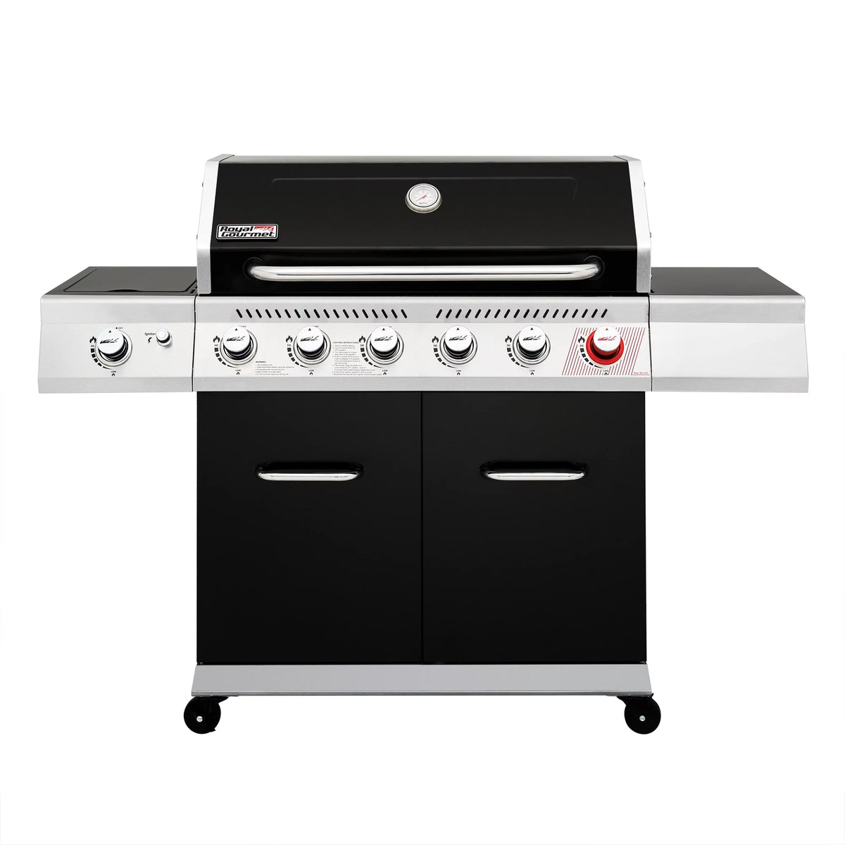 6-Burner Gas Grill with Sear Burner and Side Burner X949189