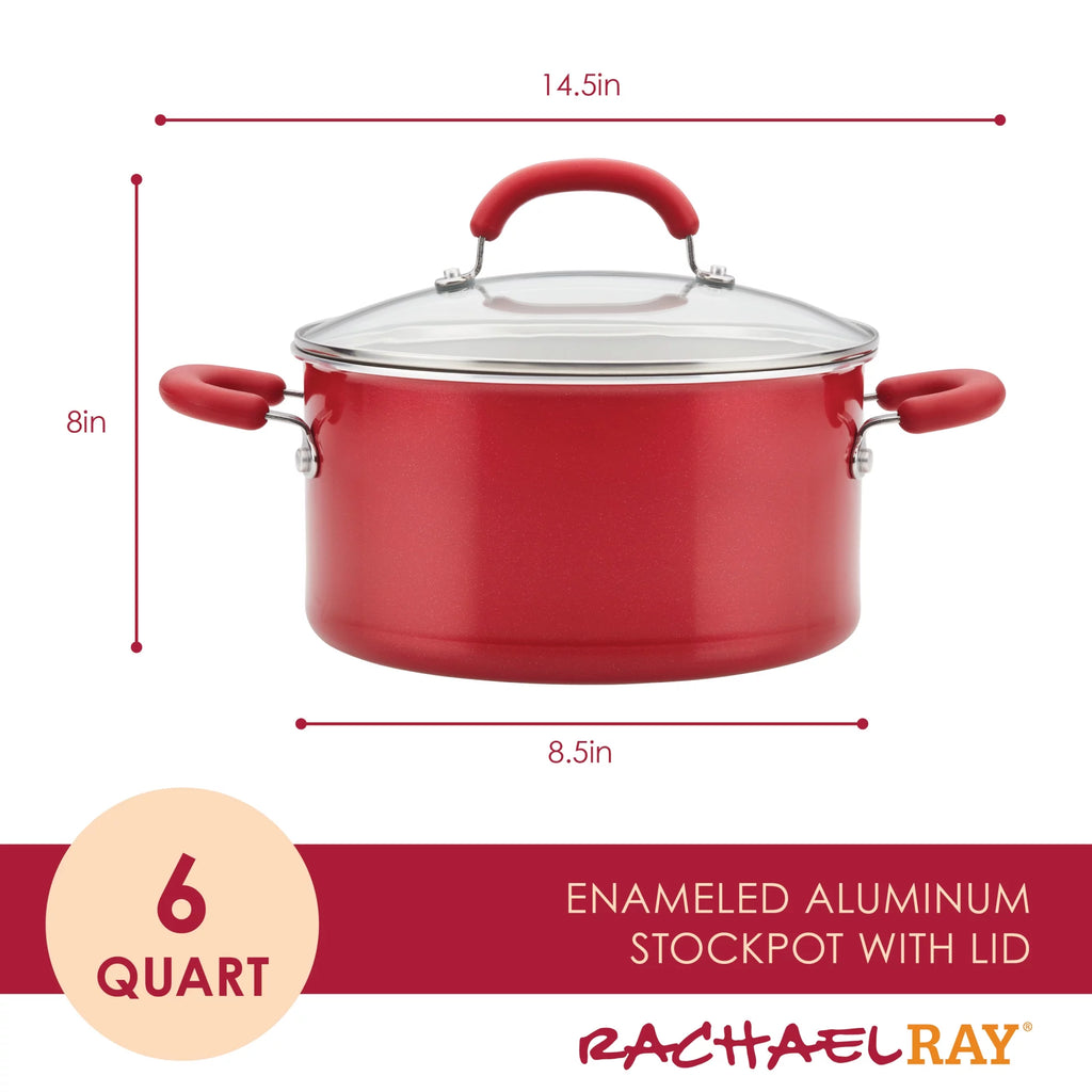 6 Qt Aluminum Nonstick Stockpot K412347