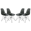 Molded Eiffel Side Chair Set of 4 V61687