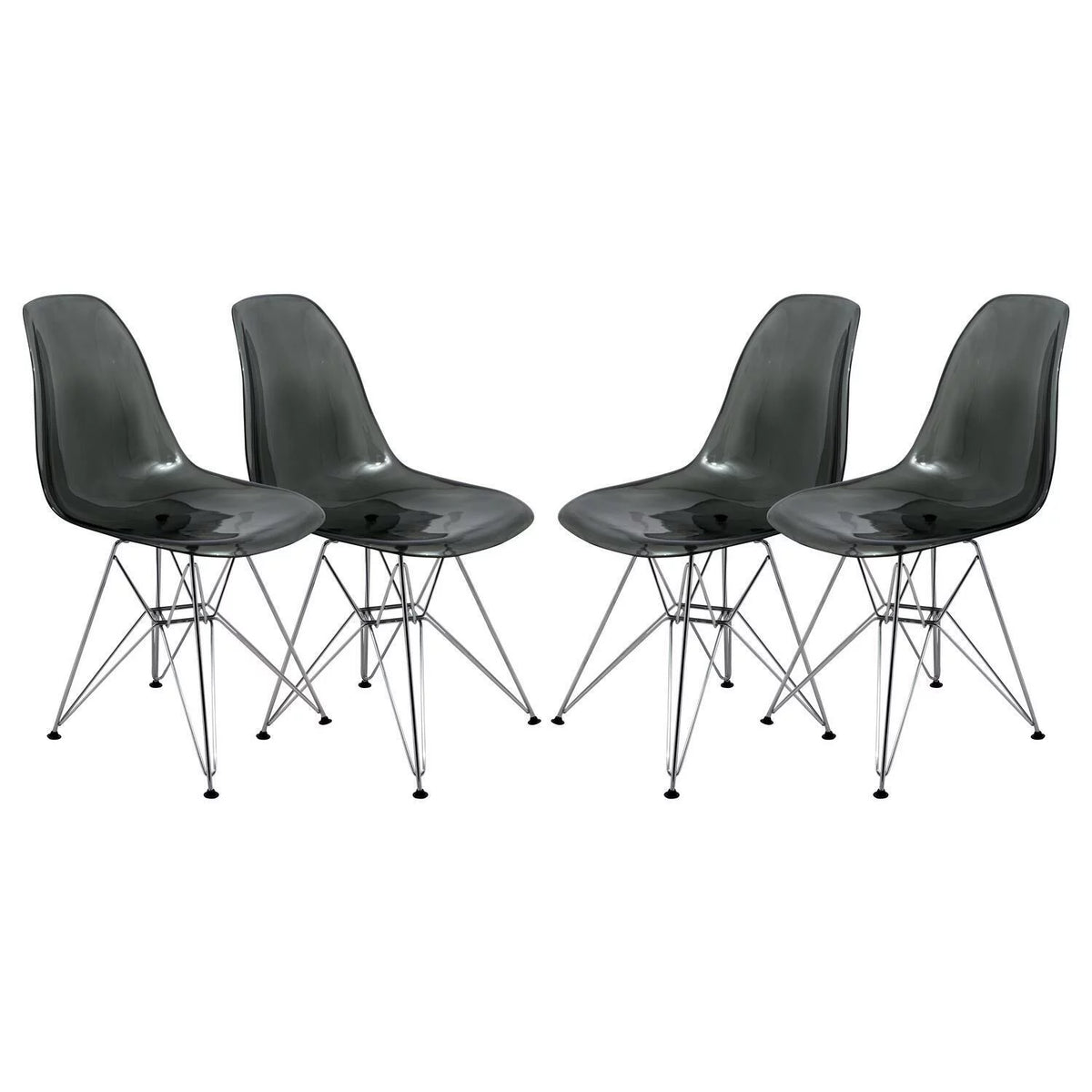 Molded Eiffel Side Chair Set of 4 V61687