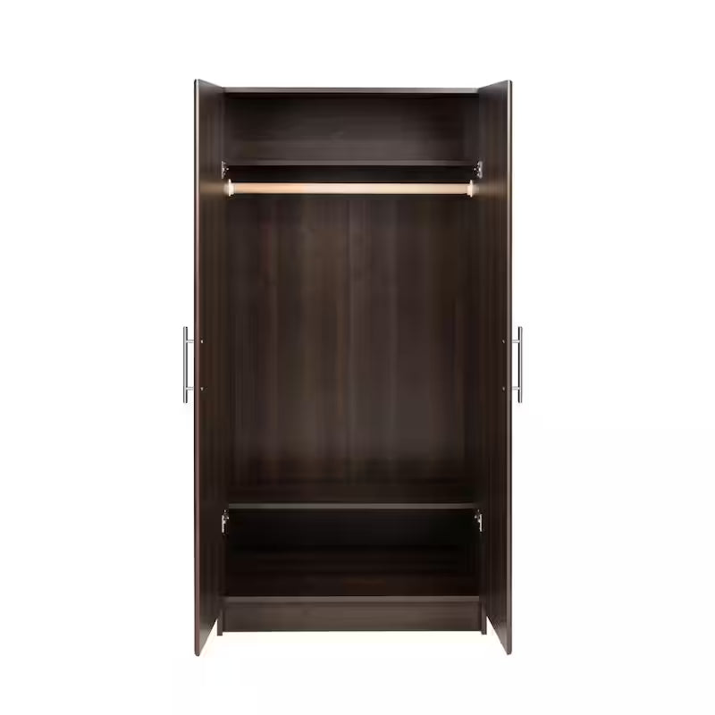 Wood Freestanding Garage Cabinet in Espresso F423106