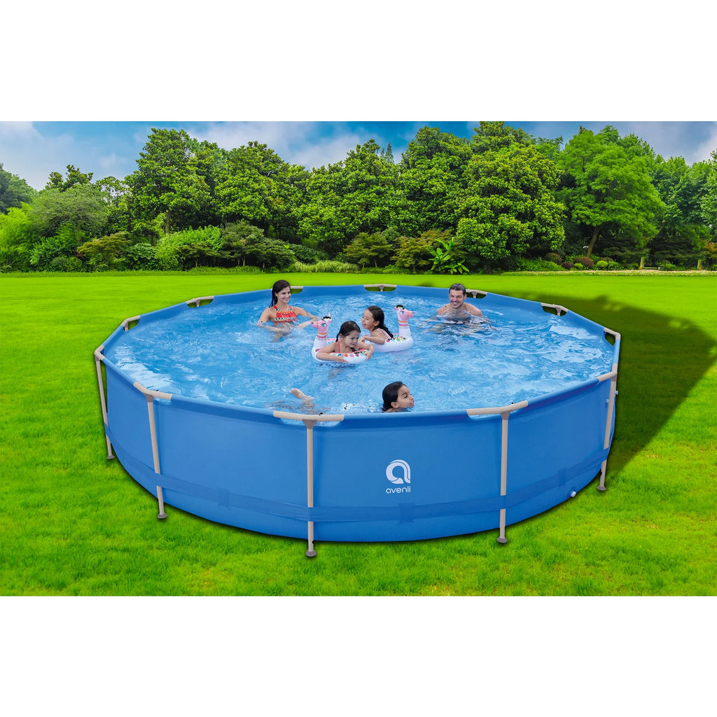 15 Foot x 36 Inch Steel Frame Above Ground Swimming Pool F2912