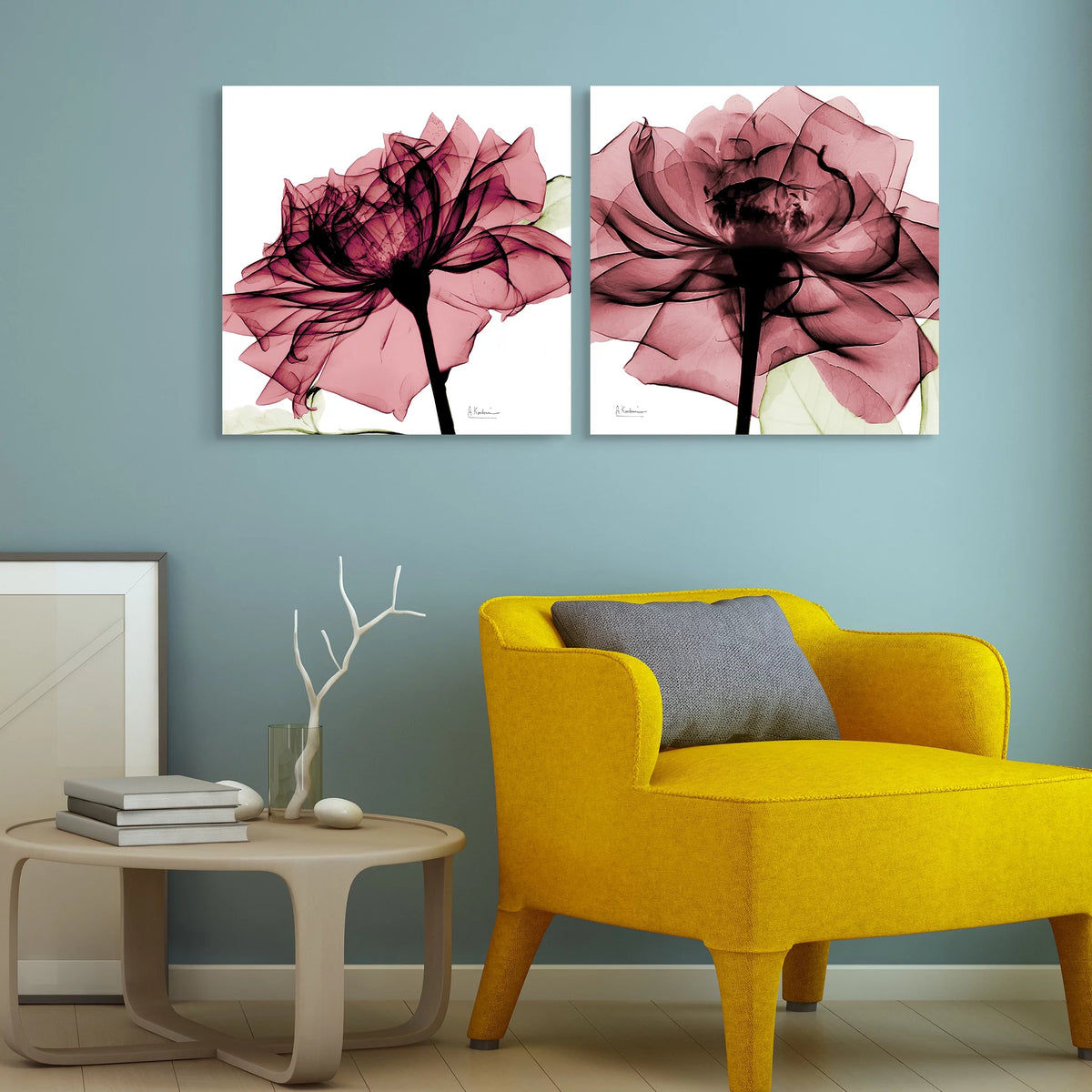 Tempered Glass Panel Wall Art, 24" x 24" K800