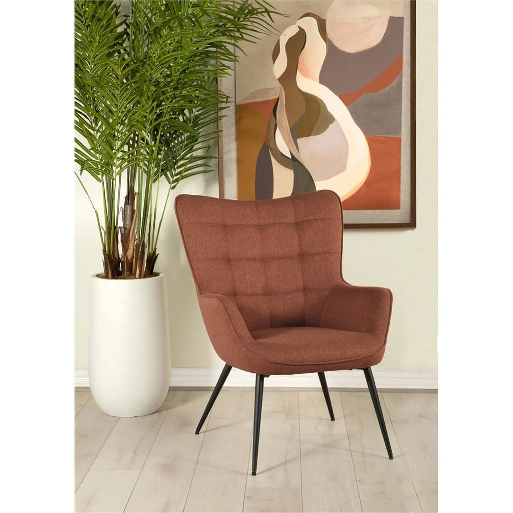 Fabric Tufted Upholstered Accent Chair B293057