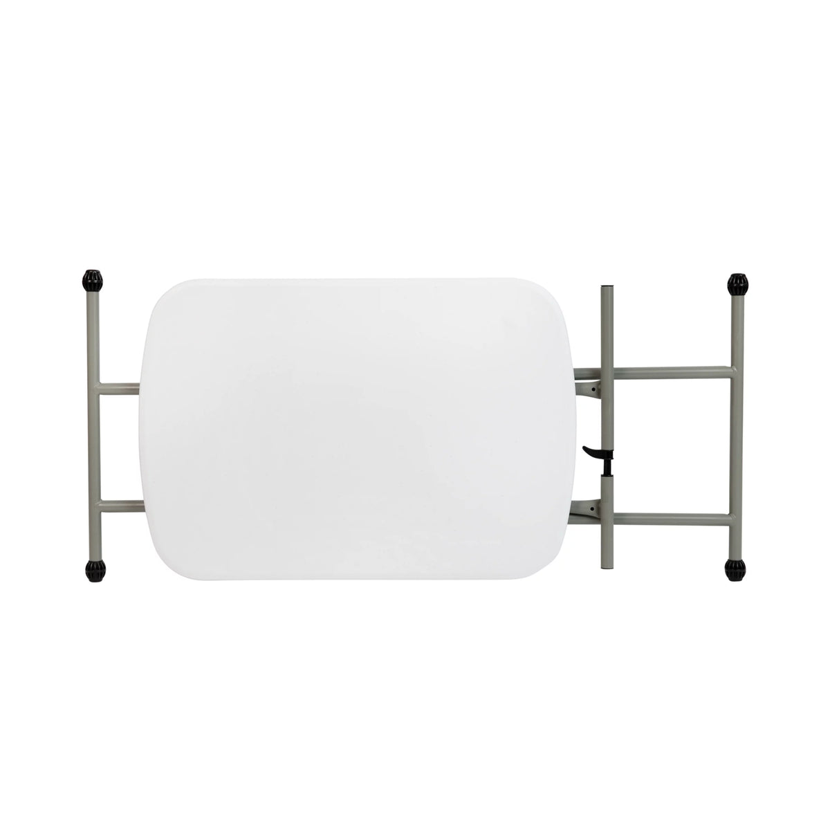 26 Inch Granite White Plastic Folding Table O625944
