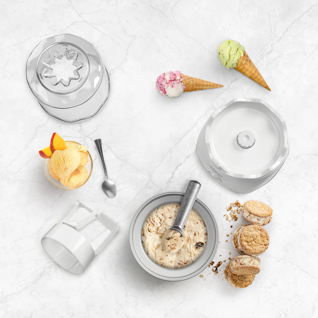 Automatic 1-1/2-Quart Ice Cream Maker, White F780