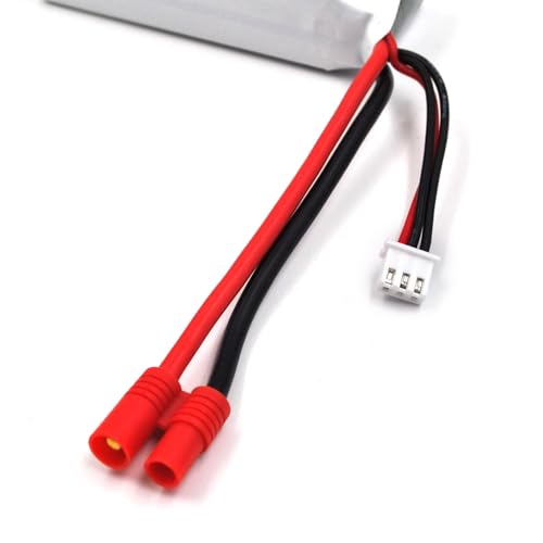 7.4V 2500mAh LiPo Battery with Banana Connector and B3 Charger V59899