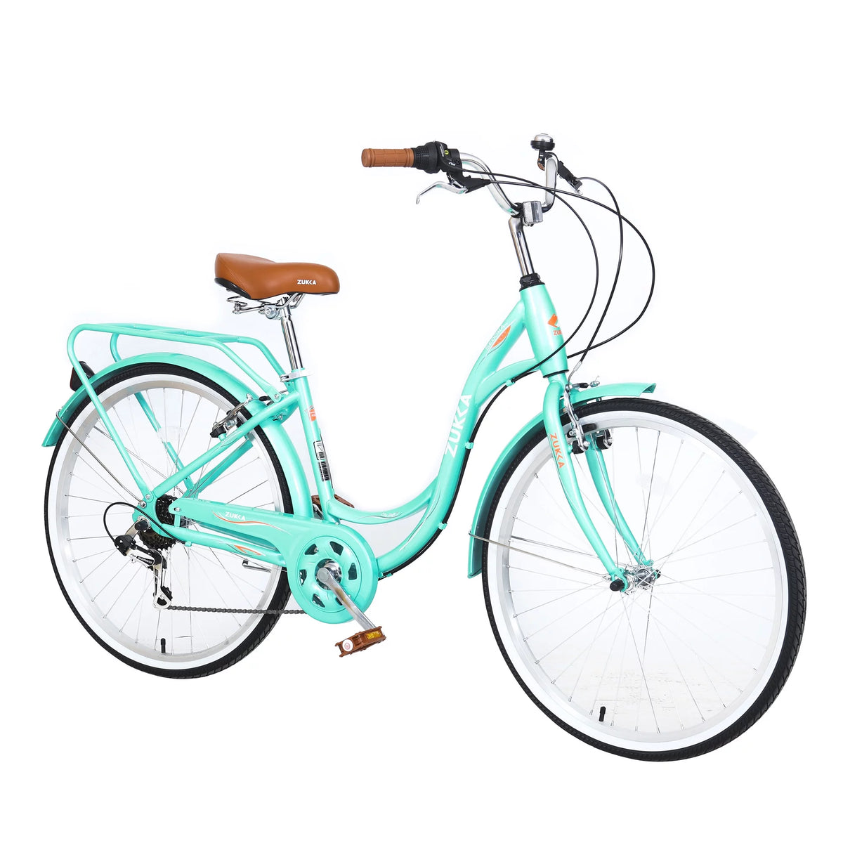 26 inch 7 Speed Steel Frame Girls Bicycle O130