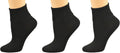 Seamless Ribbed Combed Cotton Ankle Socks G869