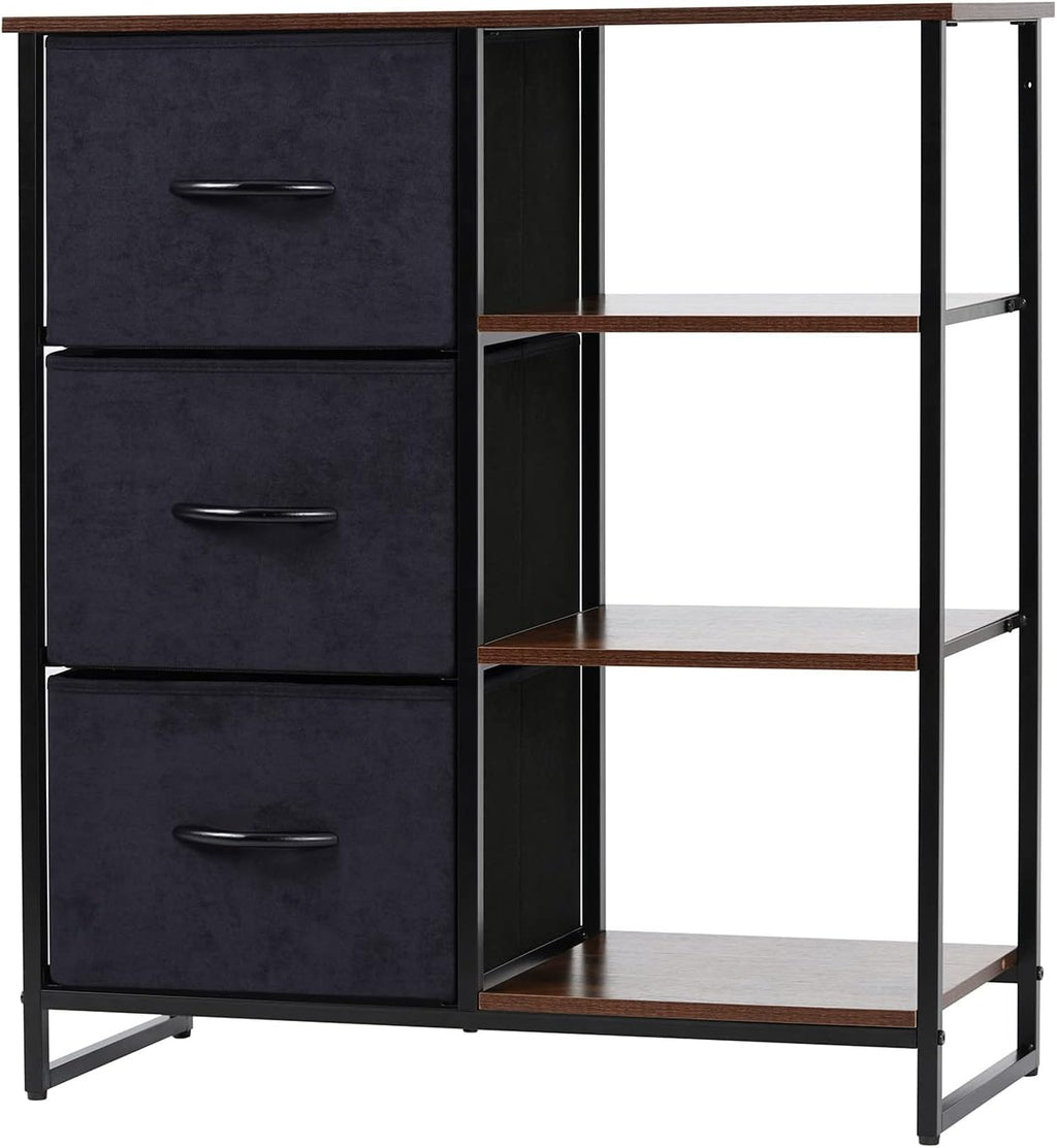3 Drawer Dresser with Shelves L583806