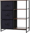 3 Drawer Dresser with Shelves L583806
