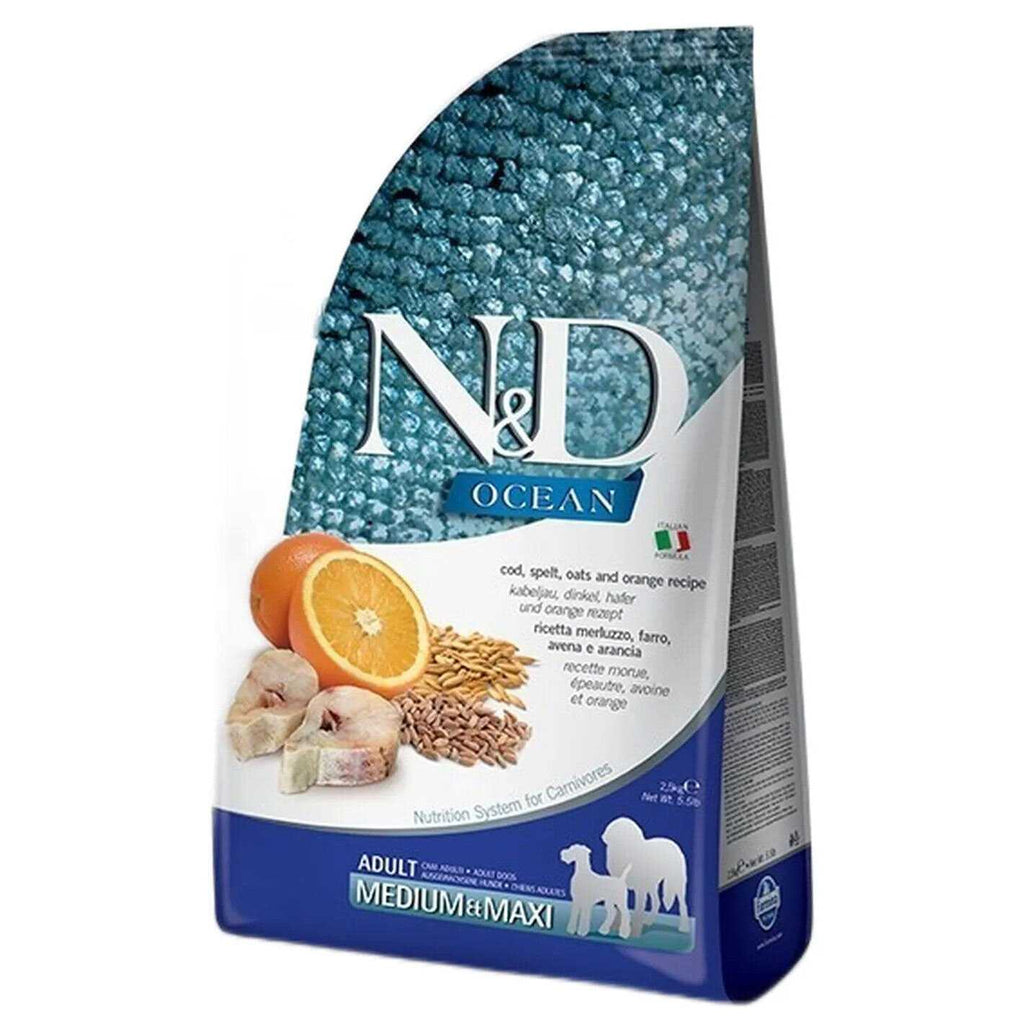 Cod & Orange Dry Dog Food A67046