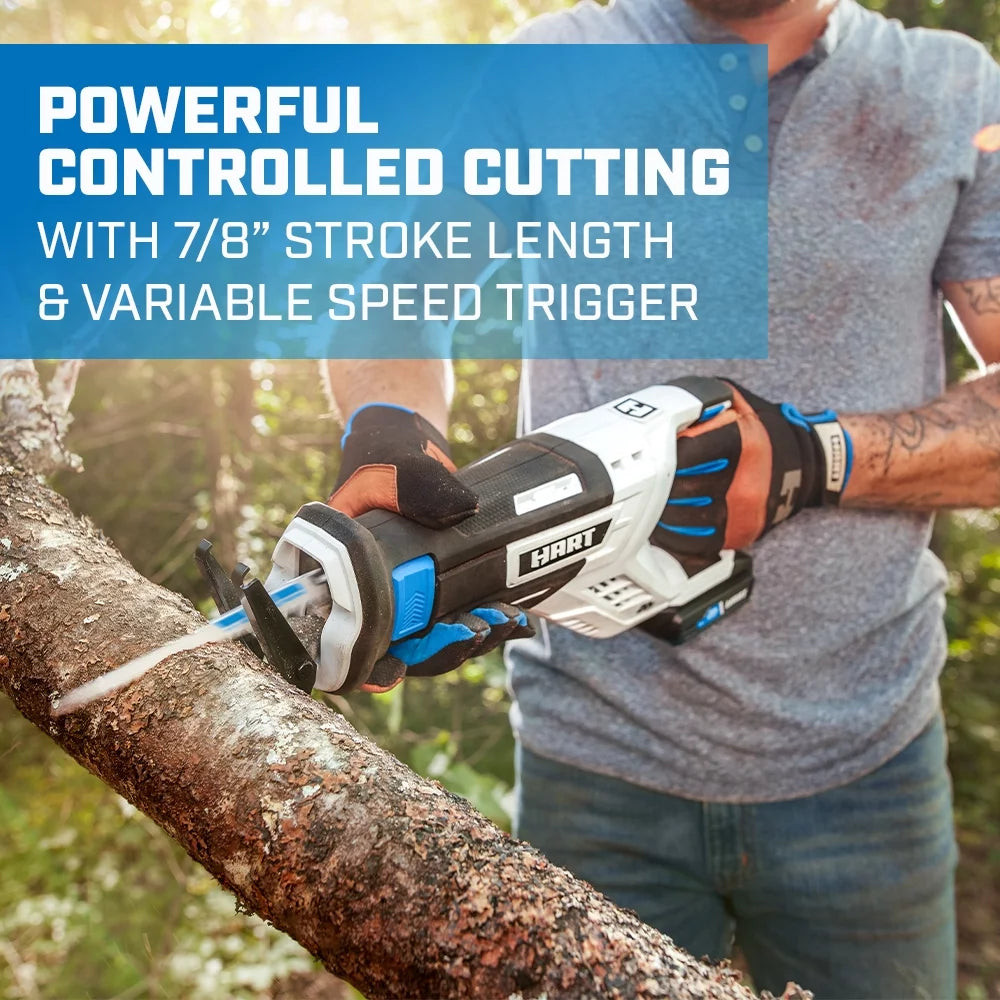 20-Volt Cordless 6-Tool Combo Kit Lithium-Ion Batteries Q871