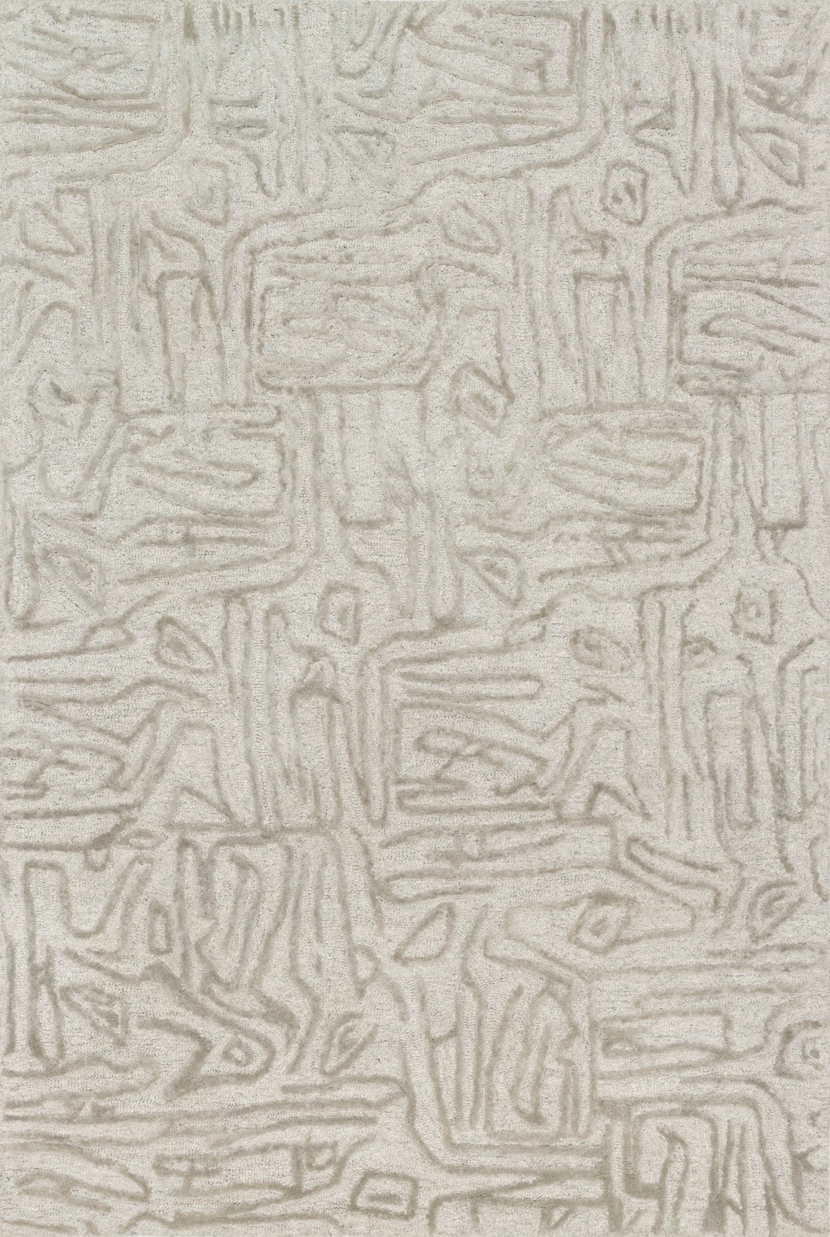 Silver 5' x 7'6 Rug W1072