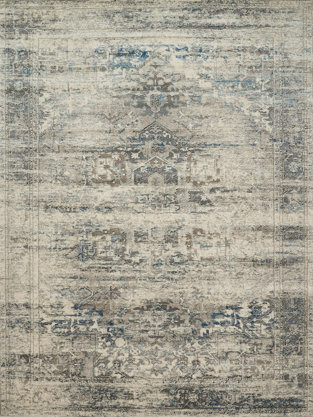 Taupe Ivory 9'6 x 13' Rug K788