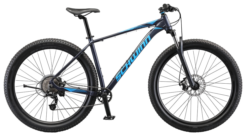 8 Speed 29 In. Wheels Black and Blue Mountain Bicycle P545755