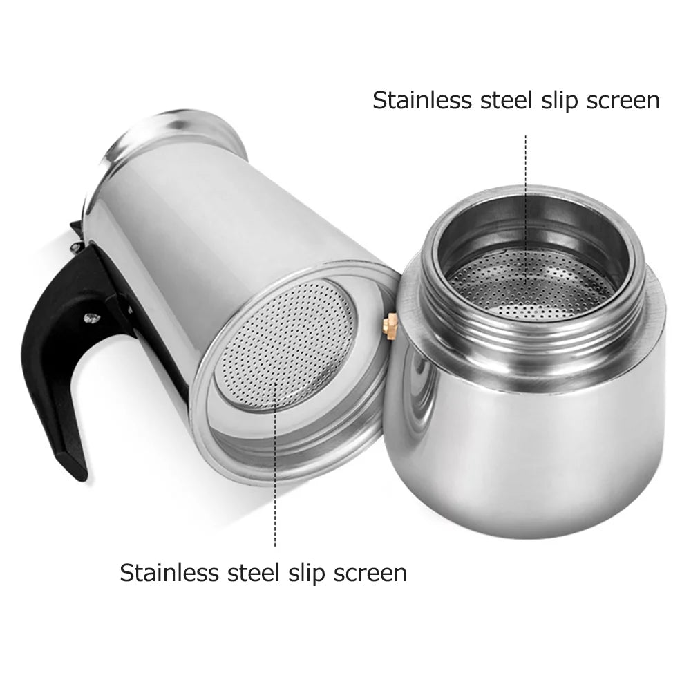 Stainless Steel Electric Coffee Maker X854897