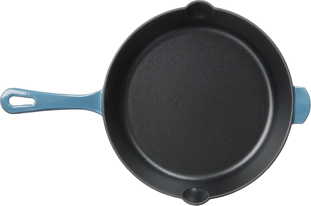 Enameled Cast Iron Round Fry Pan M34217