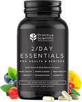 Whole Food Multivitamins with Vitamin A, C & D3, 60 Caps P286112