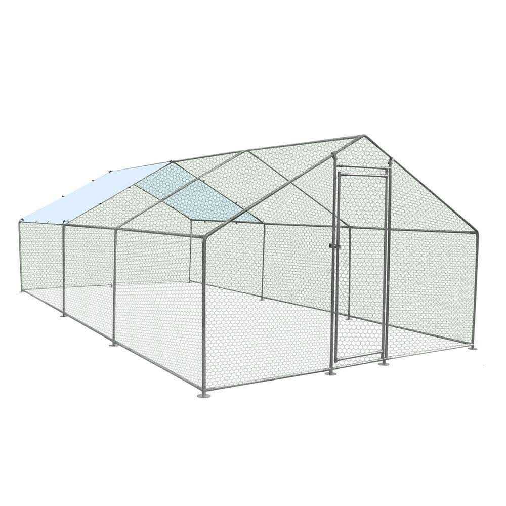 Metal Chicken Coop F42528