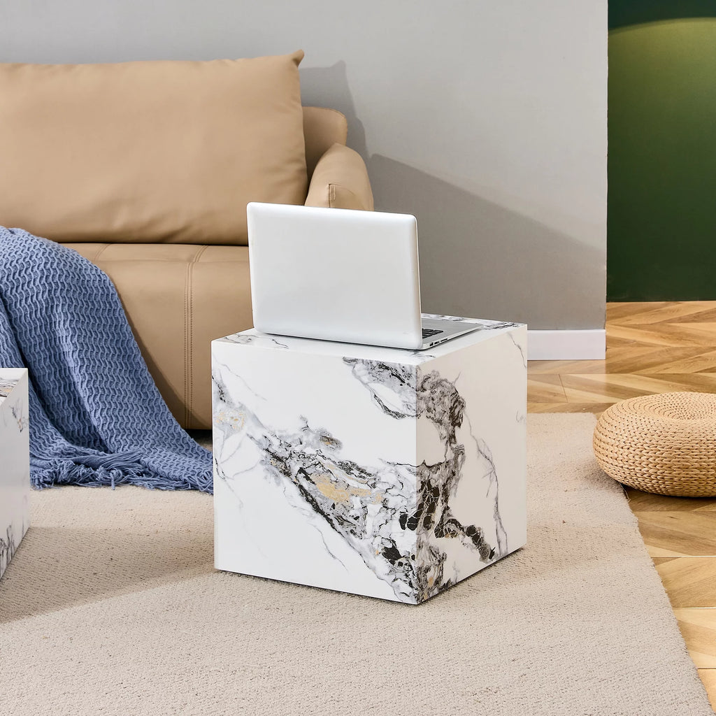 White Cube Coffee Table G13019