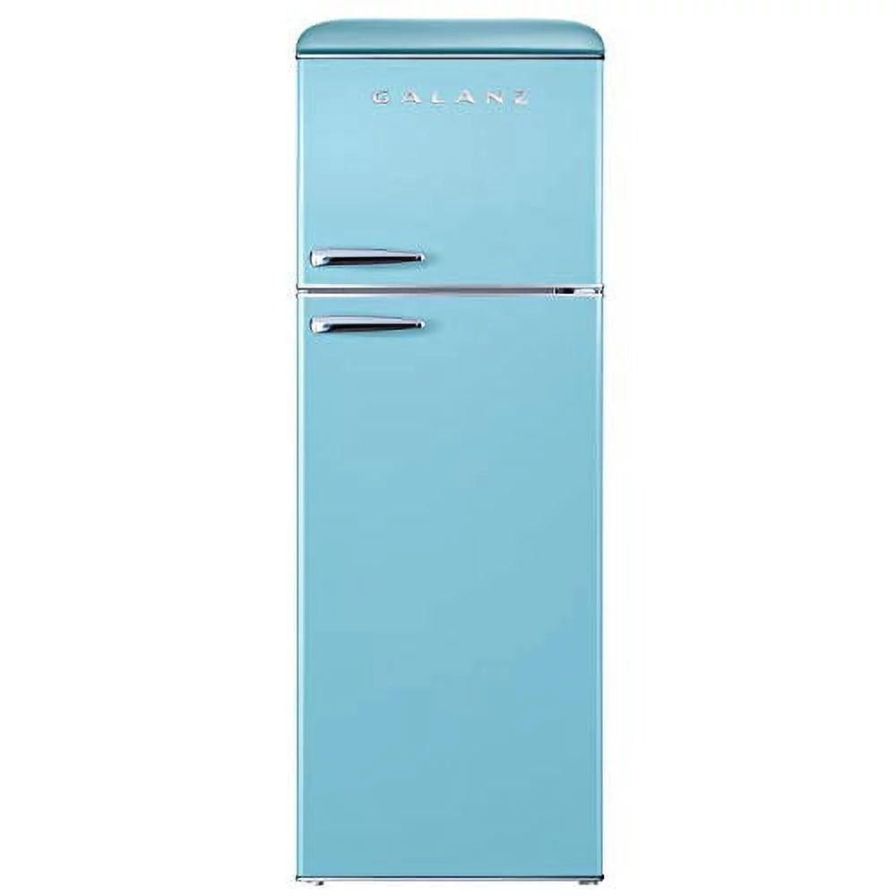 Retro Blue 12.0 Cu Ft Dual Door Refrigerator K859